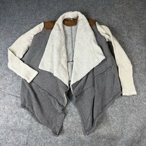 Gimmicks by BKE Cardigan Women's Medium Wrap Open Front Boho Cowgirlcore